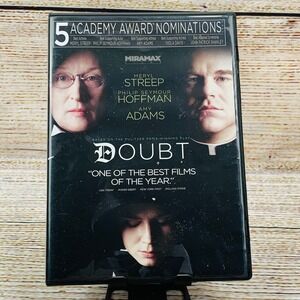 Doubt [2008 DVD] Drama‎ Academy Award Nominations Meryl Streep Philip Seymour